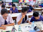 กิจกรรมศิลปะการวาดพัดจีน ชั้นมัธยมศึกษาปีที่ 4 Image 16